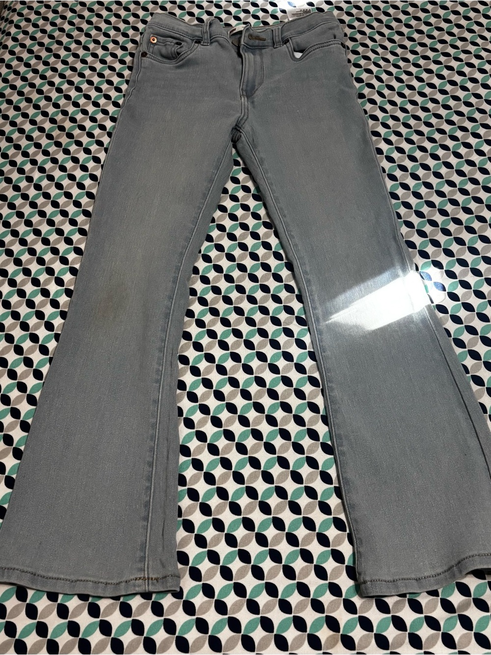 Levi's Kids Gray Flared Jeans